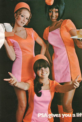 Illustration for article titled When Airplane Stewardesses Were All Glamour and Sex Appeal